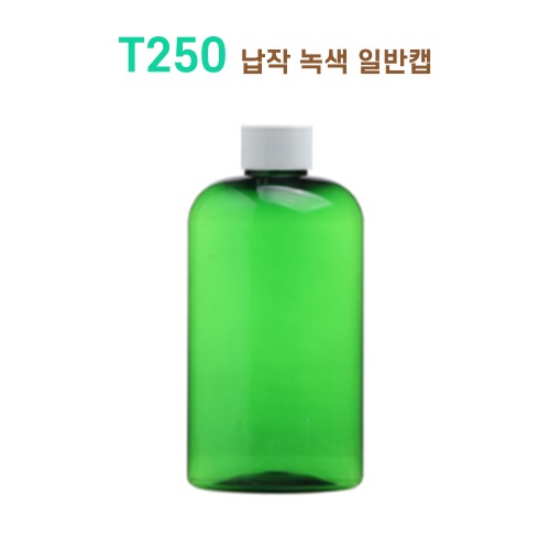 T250 납작 녹색 일반캡