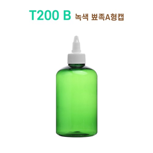 T200 B 녹색 뾰족A형캡